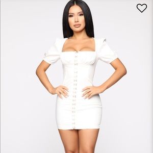 Fashion Nova Dresses - Fashion Nova white dress Fashion Nova Dresses - Fashion Nova white dress